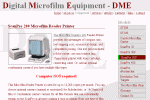 Digital Microfilm Equipment (DME)